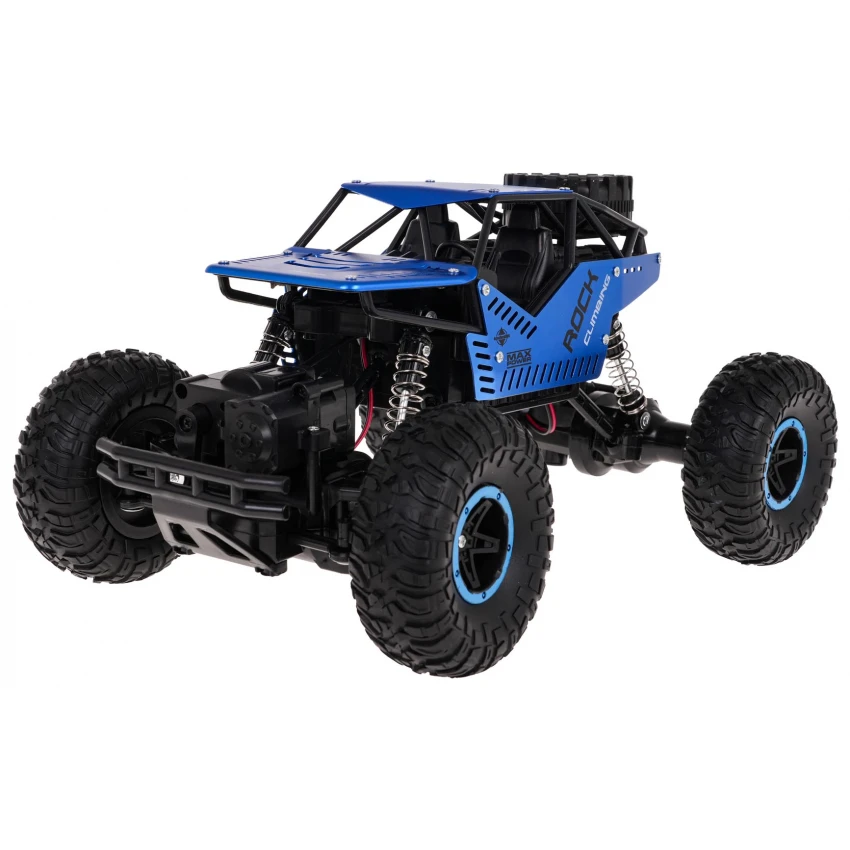 Crawler Rover RC 1:16 cu Șenile Albastre – Off-Road pentru Copii [5]