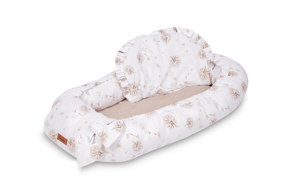 Baby Nest Waffle 80x45 Deers Mint + Perna [2]