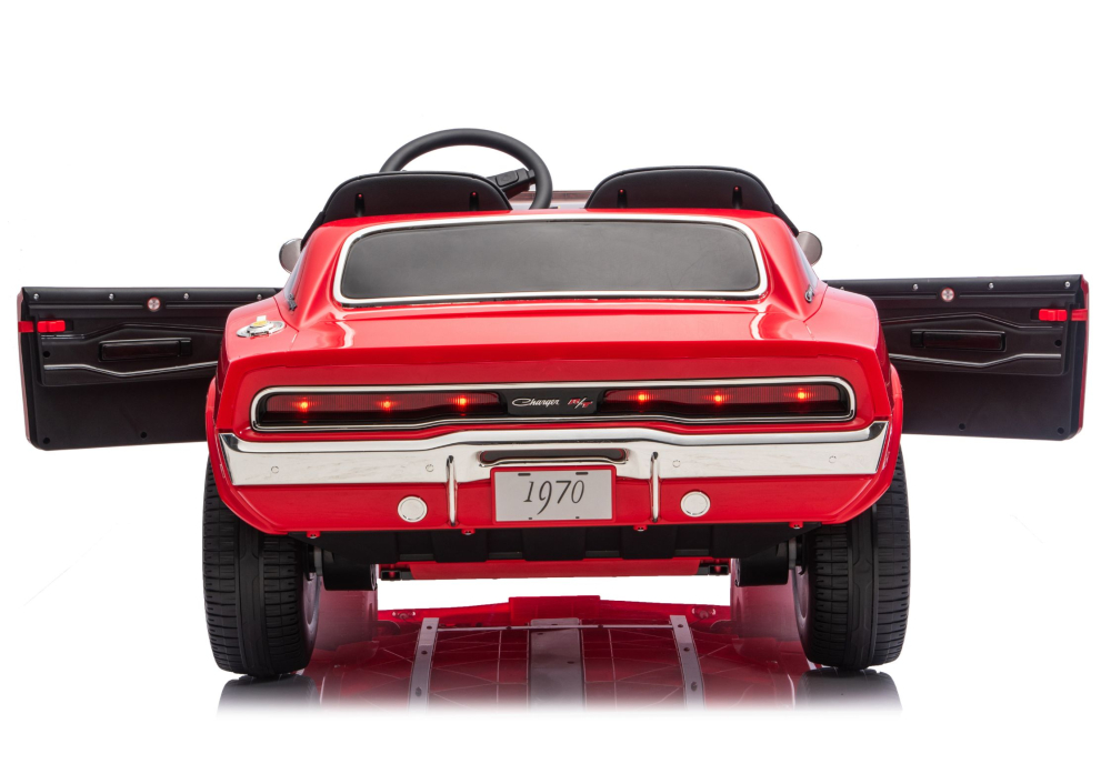 Mașinuță electrică Dodge Charger R/T DLS-K12 24V, Roșu [7]