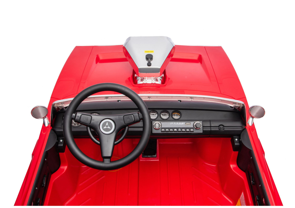 Mașinuță electrică Dodge Charger R/T DLS-K12 24V, Roșu [11]