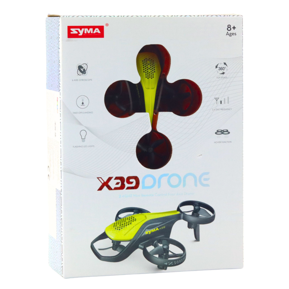 Drona cu camera Syma X36 Mini Acrobatica Galben, 8 ani+ [4]