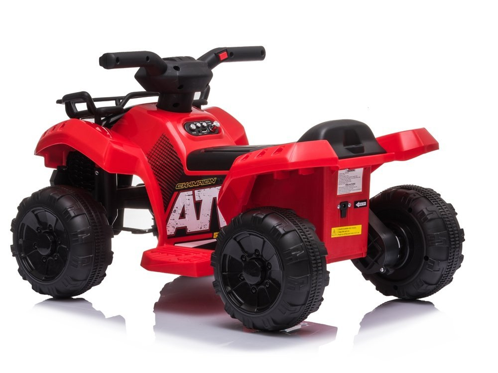 ATV Electric Quad JS320 Red, Motor 45W, Muzică și Lumini, Roșu [5]