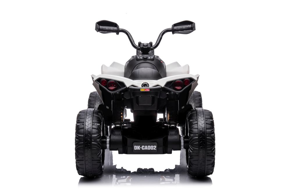 Atv Electric CAN-AM Renegade Alb, Motoare 4x45W, Control 2.4G [6]