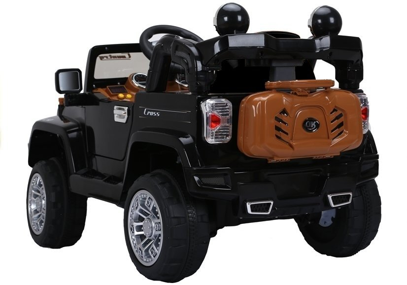 Mașinuță electrică pentru copii Jeep JJ245 Black, 2x45W, Telecomandă, Negru [7]