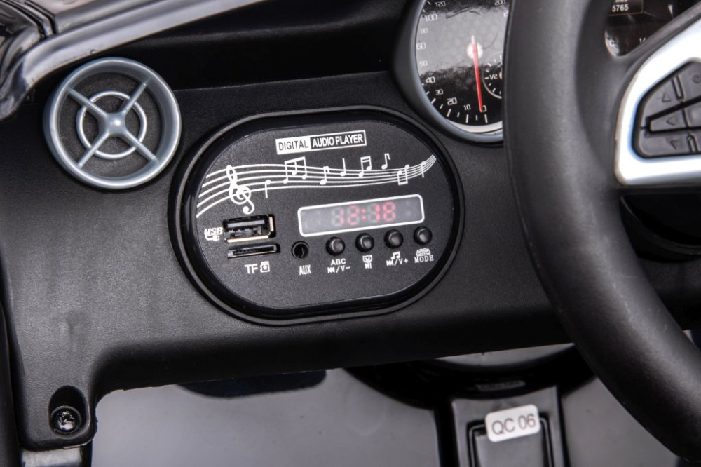 Mașină electrică Mercedes SLC 300 Negru, 2x45W, telecomandă 2.4G [13]