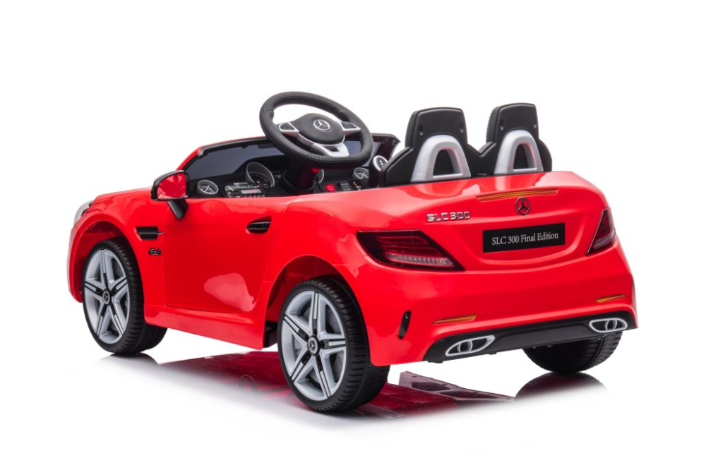 Mașină electrică Mercedes SLC 300 Roșu, 2x45W, licențiată, lumini LED [7]