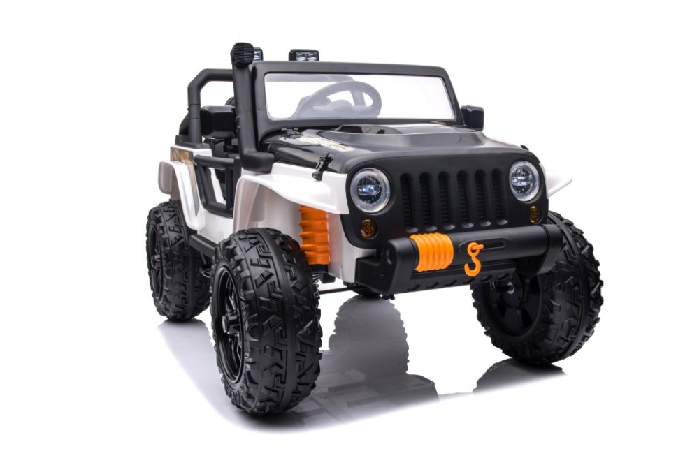 Masinuta Electrica XB-1118 Alba, 4x45W, Sarcină 100kg, Telecomanda 2.4G [6]