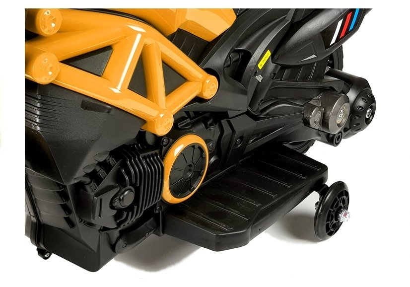 Motocicletă electrică GTM1188 Galben, 6V, Ideală pentru Copii [4]