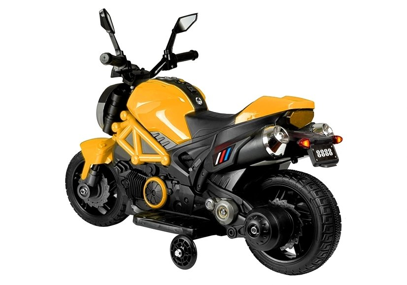 Motocicletă electrică GTM1188 Galben, 6V, Ideală pentru Copii [3]
