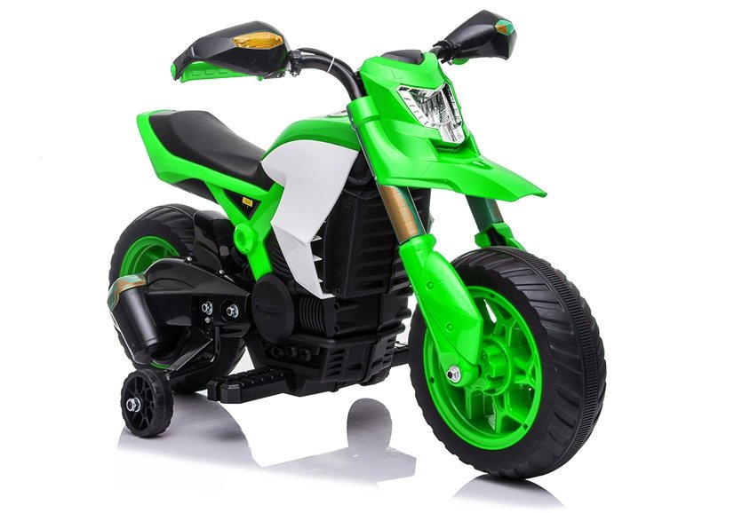 Motocicletă electrică TR1909 Green, Verde/Alb [2]