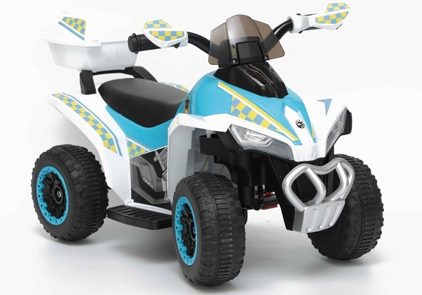 Atv Electric de Poliție pentru Copii GTS1188-A, Alb [7]