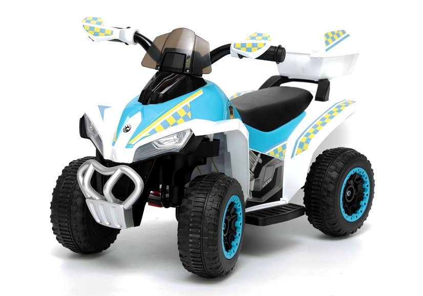 Atv Electric de Poliție pentru Copii GTS1188-A, Alb [3]