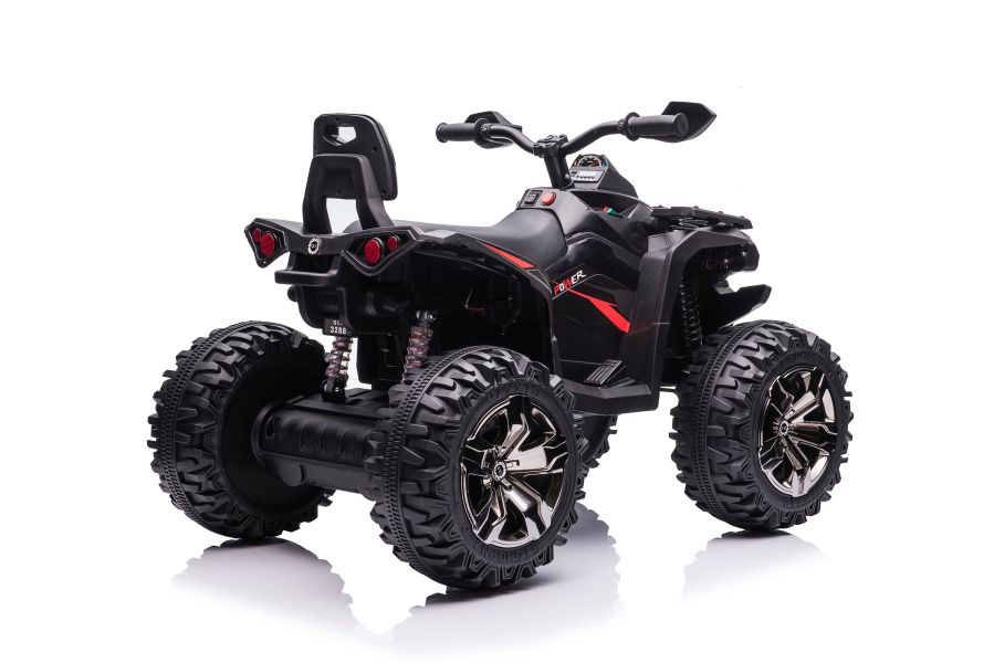 ATV Electric Quad QLS-3288 Black, Negru [7]
