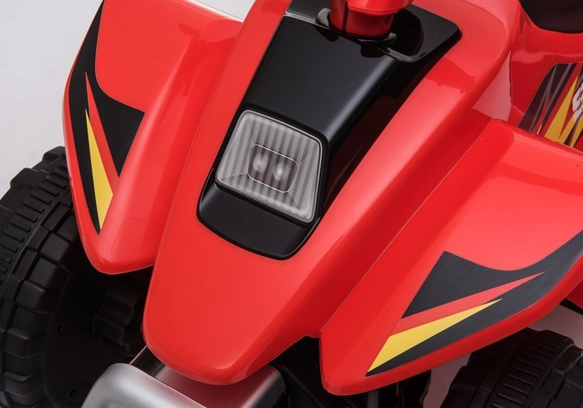 ATV Electric pentru Copii Quad XMX612 Red, Motor 35W, Roți cu Bandă de Cauciuc [8]