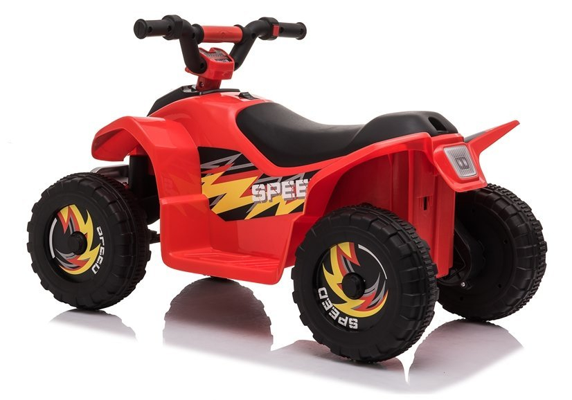 ATV Electric pentru Copii Quad XMX612 Red, Motor 35W, Roți cu Bandă de Cauciuc [4]