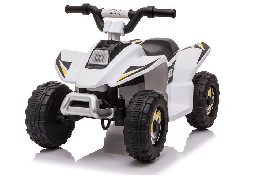 Atv Electric pentru Copii Quad XMX612, Alb, de la 3 Ani [3]