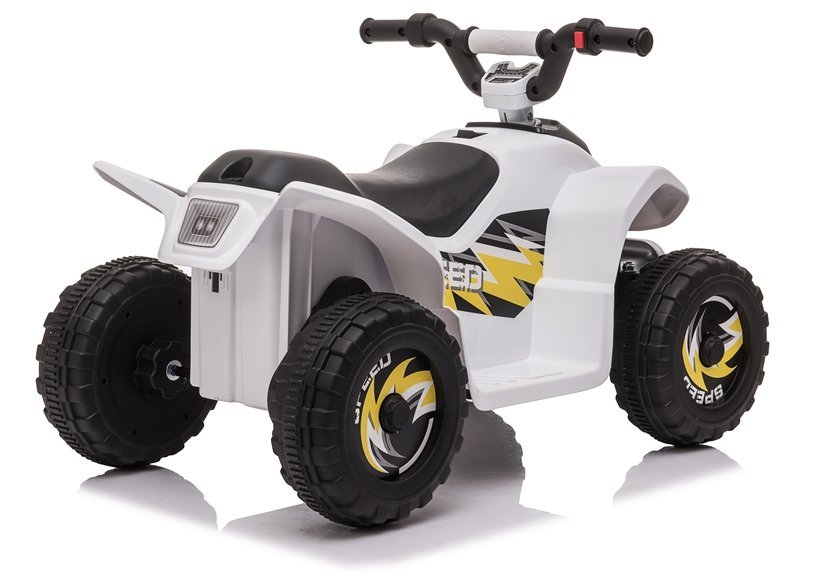 Atv Electric pentru Copii Quad XMX612, Alb, de la 3 Ani [7]
