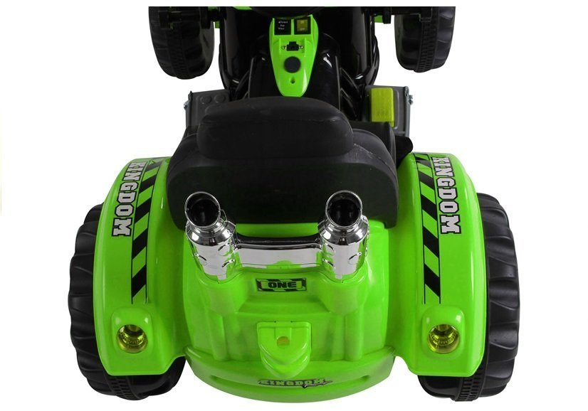 Tractor Electric cu Cupă Excavator, Verde, 2x45W, 145 cm lungime [4]