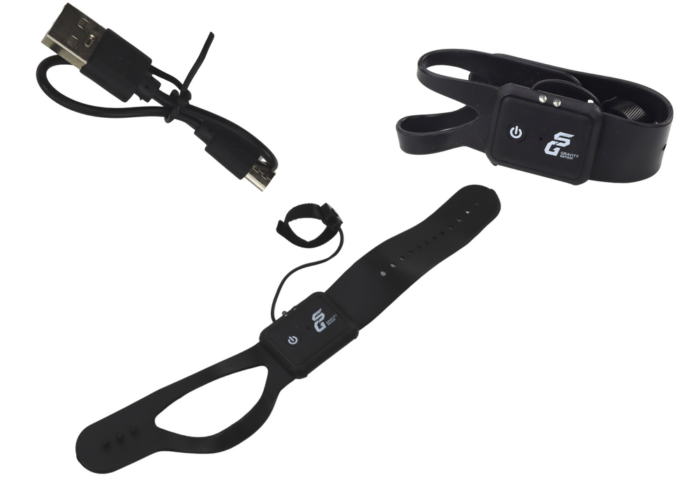 Elicopter controlat cu palma cu bratara Negru [5]