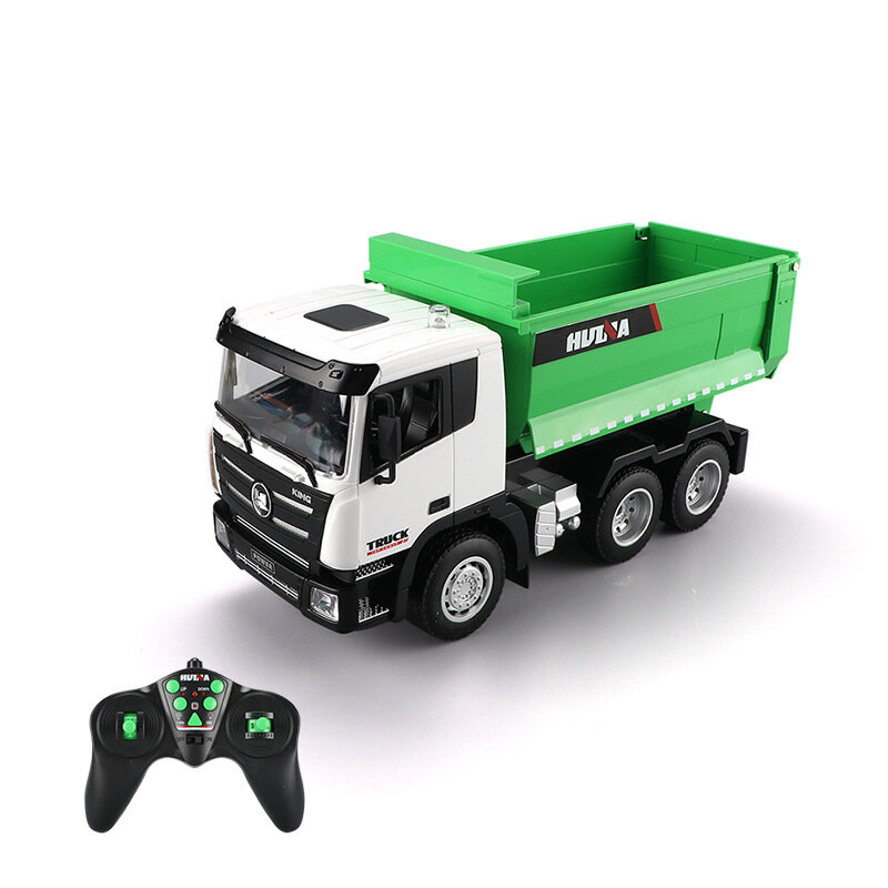 Excavator cu telecomanda Basculanta 1:18 Verde, 8 ani+ [7]