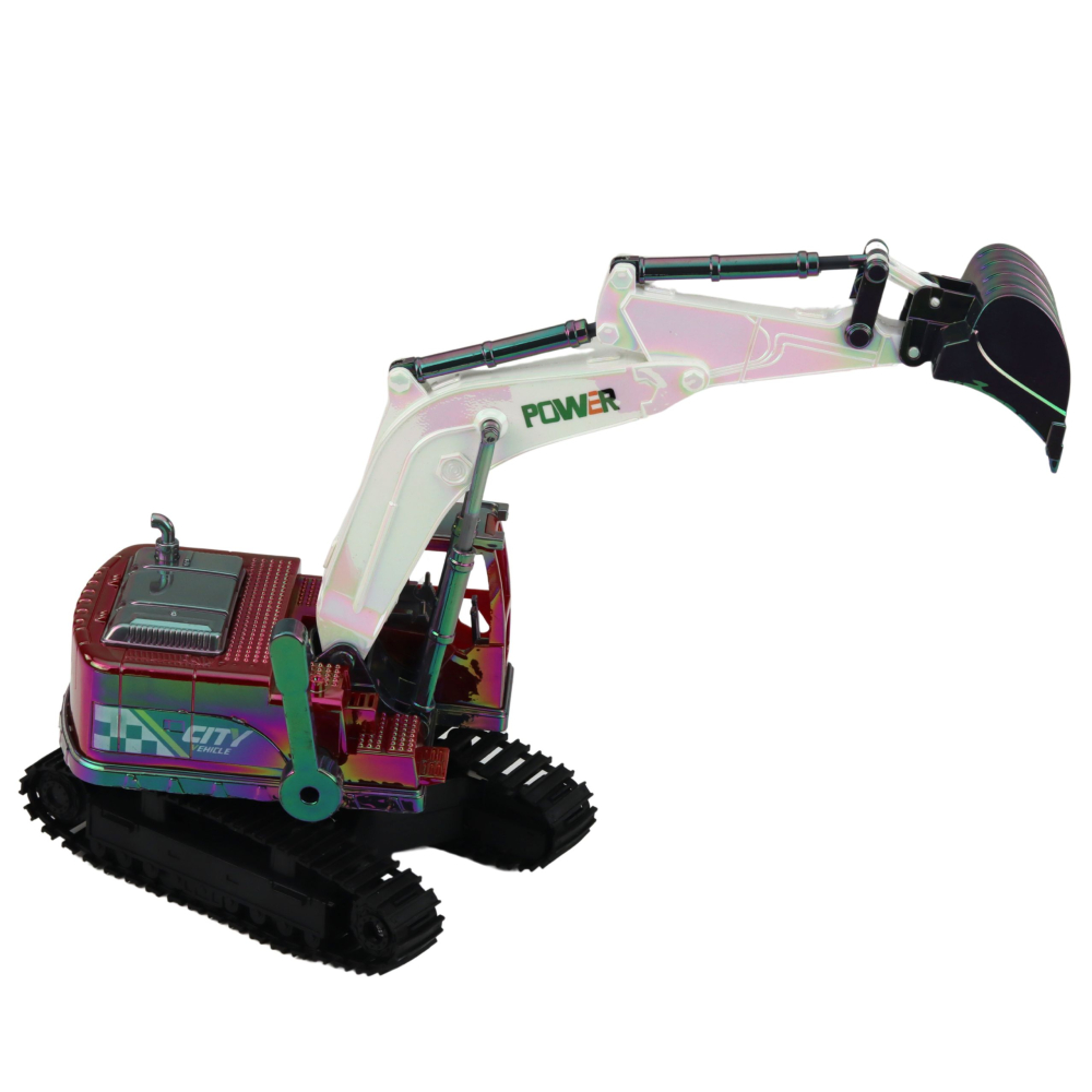 Excavator cu telecomanda Chameleon cu brat mobil 1:14, 6 ani+ [4]