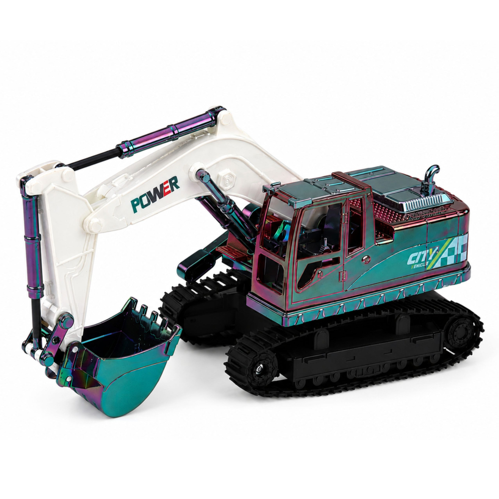 Excavator cu telecomanda Chameleon cu brat mobil 1:14, 6 ani+ [2]