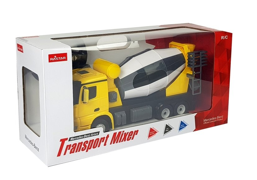 Excavator cu telecomanda Mercedes-Benz Arocs Rastar 1:14, 6 ani+ [5]