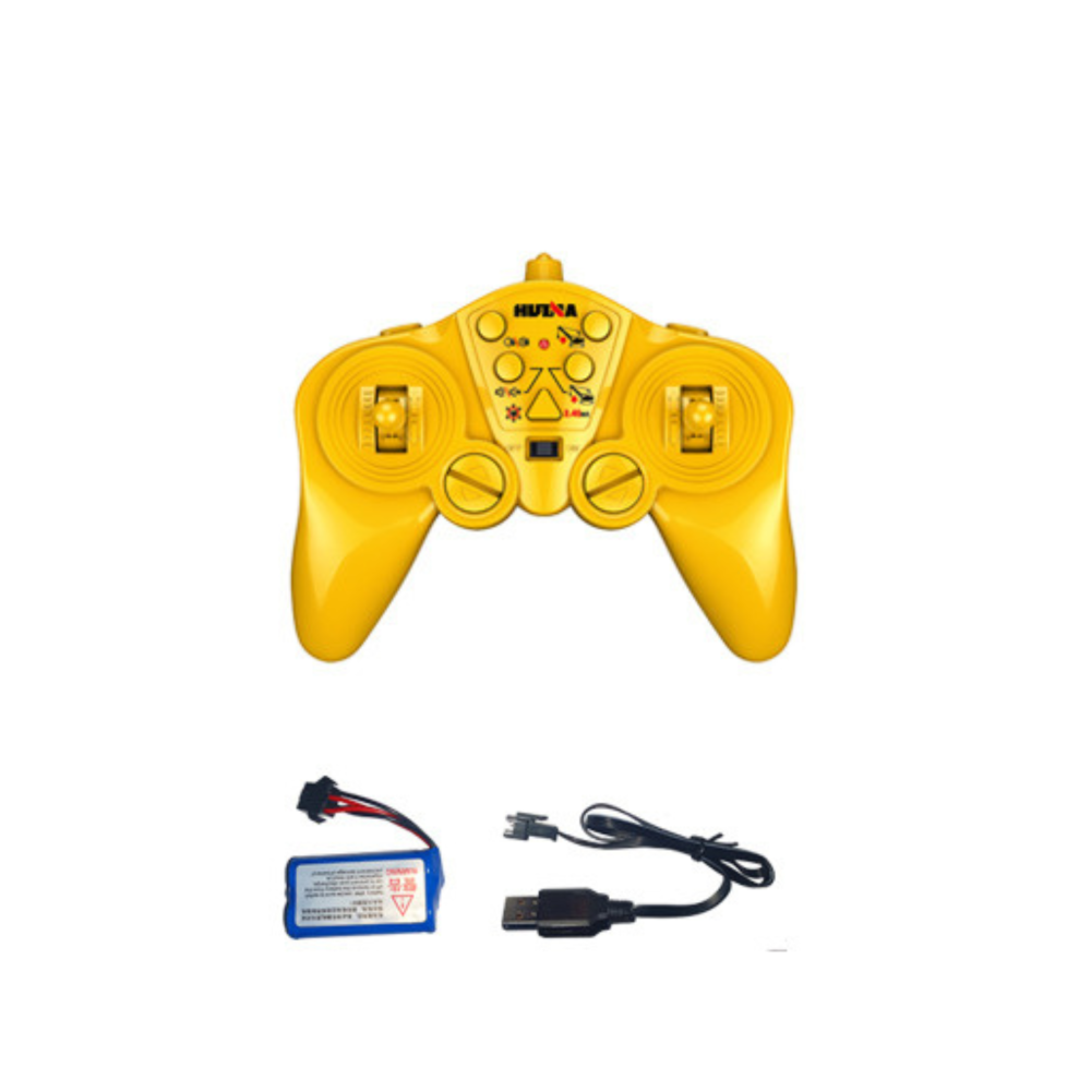 Excavator cu telecomanda tip Macara Huina 1:14 Lumini si Sunete, 8 ani+ [4]