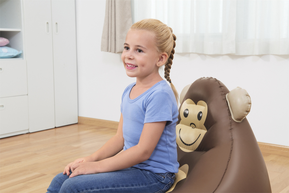 Fotoliu gonflabil Maimuta 72 x 72 x 64 cm Bestway 75116 [4]