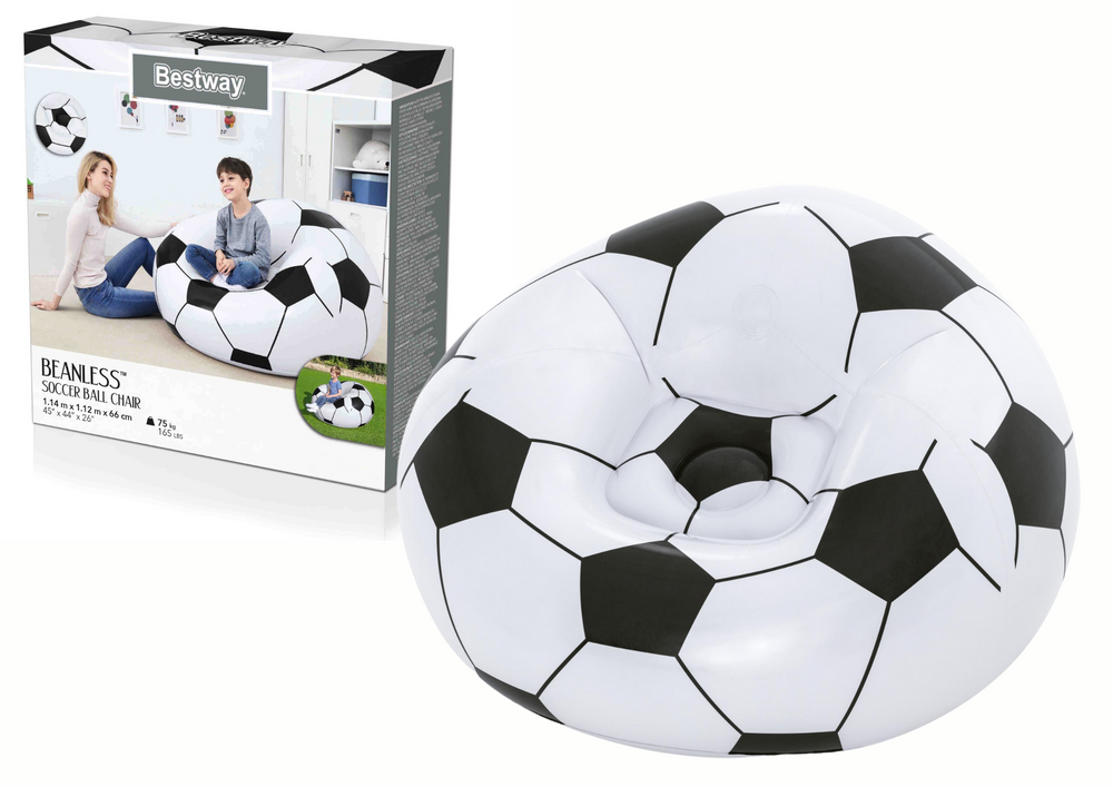 Fotoliu gonflabil Minge de fotbal 72 x 72 x 64 cm Bestway [5]