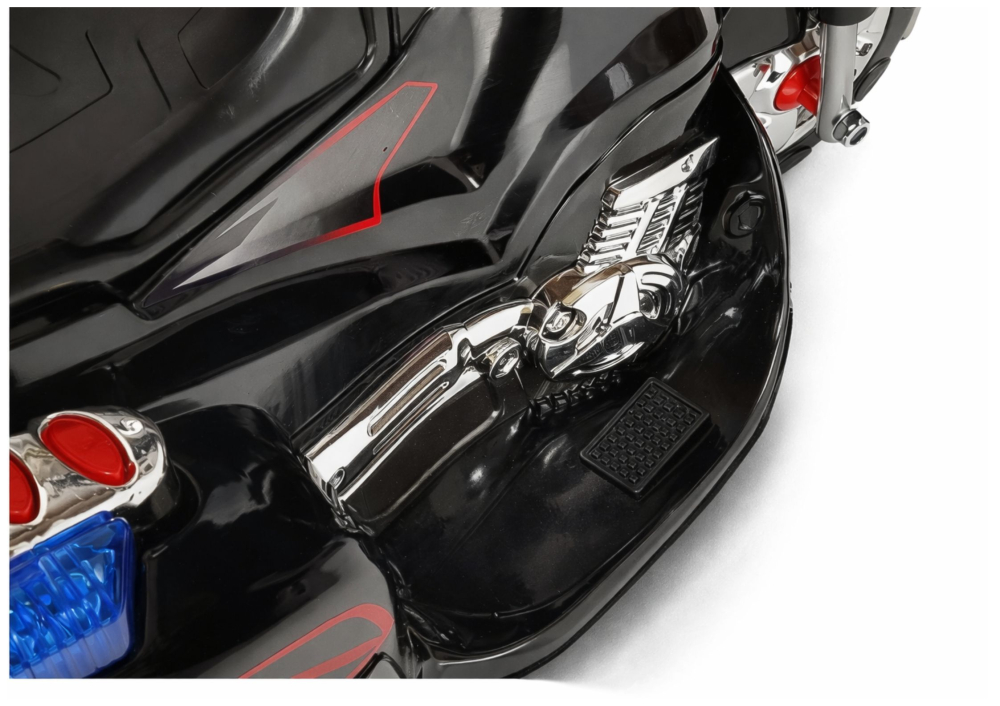 Motocicletă electrică pentru copii HC8051 Black, 6V, Negru [5]