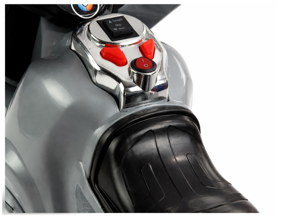Motocicletă Electrică HC8051 Argintiu, Design Modern, Lumină și Sunete [4]