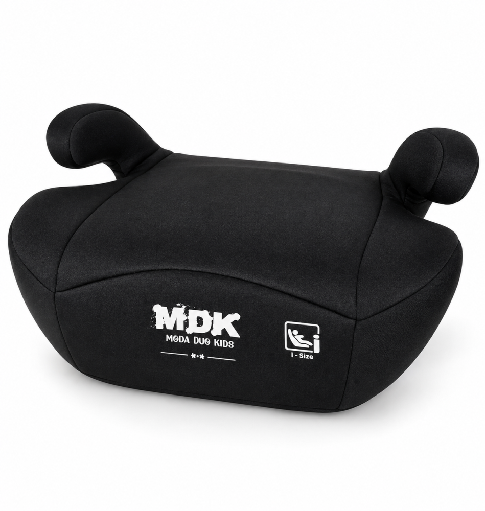 Înălțător auto copii MDK OG103A, ECE R129/04, 125-150 cm, 6-12 ani, 22-36 kg, centură 3 puncte, negru [2]