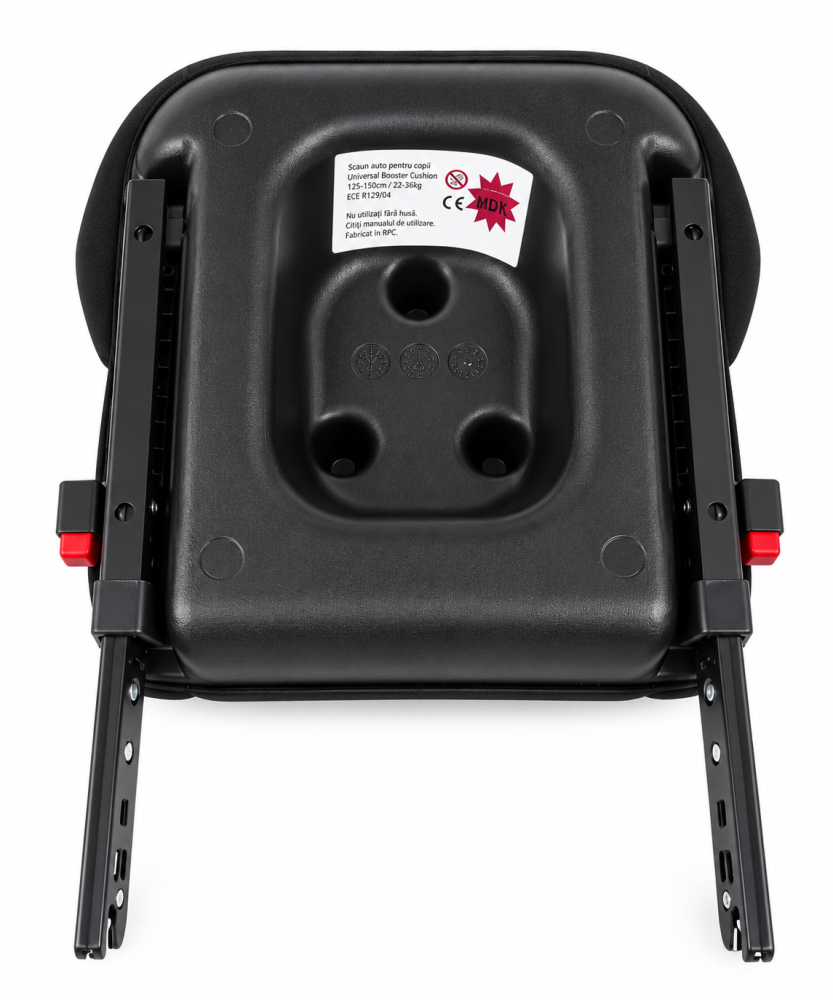 Inaltator auto copii MDK OG105A cu ISOFIX, i-Size ECE R129/04, 125-150 cm, 22-36 kg, negru [7]