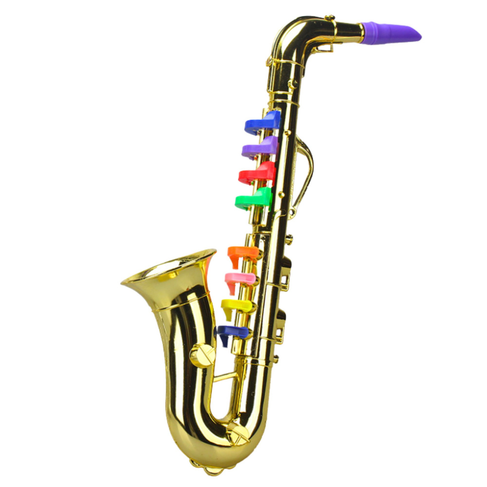 Instrument muzical pentru copii - saxofon auriu [3]