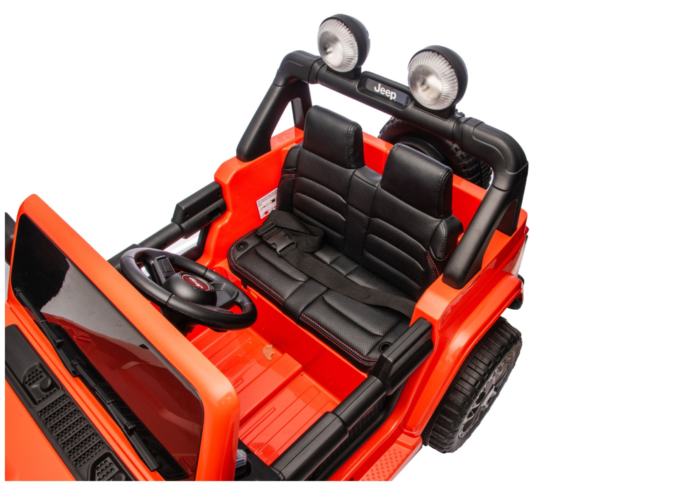 Mașină electrică Jeep Rubicon 4x4 DK-JWR556, 24V, Portocaliu [12]
