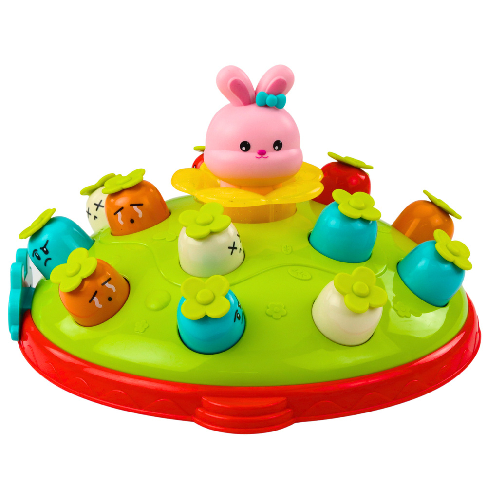 Joc arcade Loveste morcovii cu ciocanul, iepuras saritor [2]