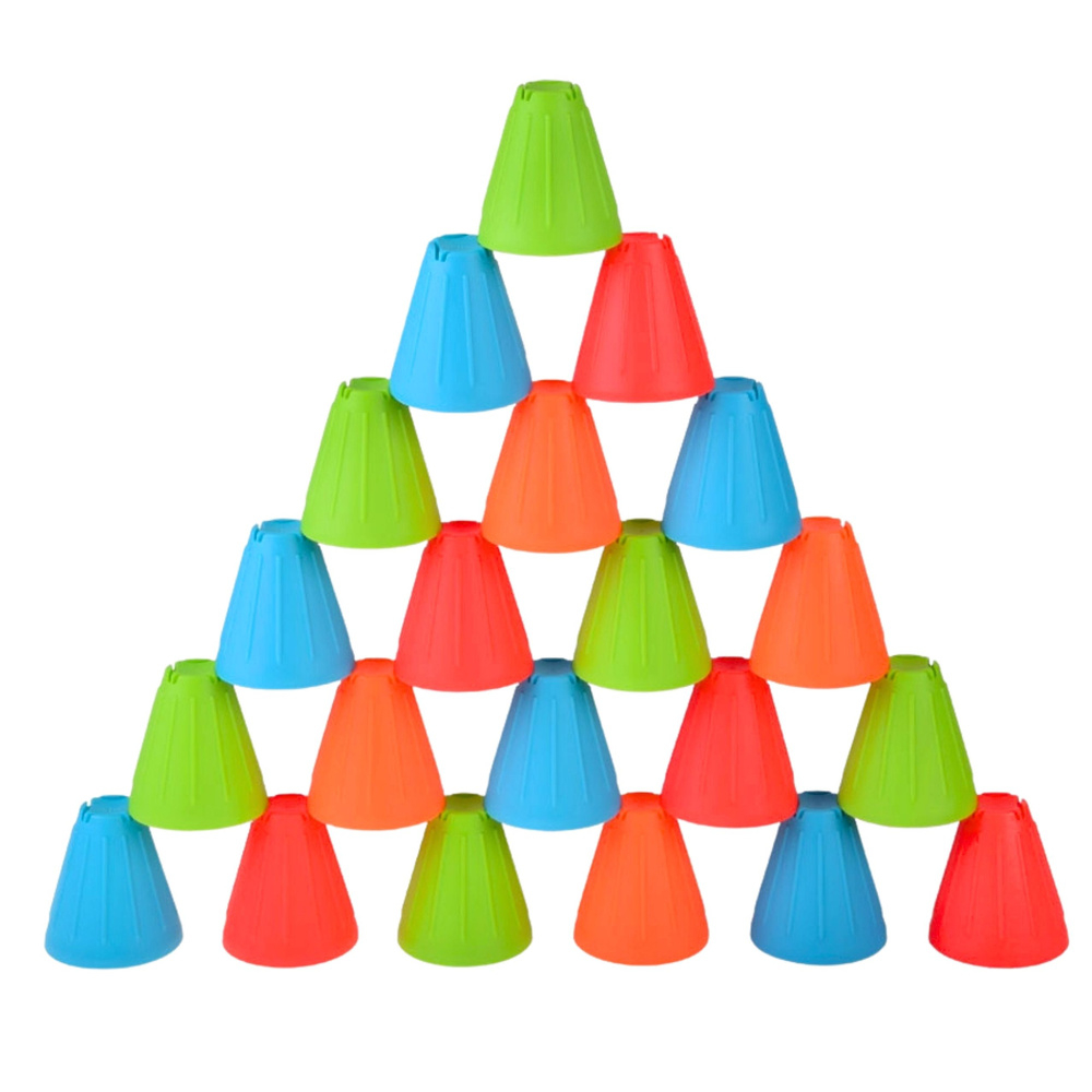 Joc educativ de indemanare Fast Cups 3 in 1 mingi si cupe 38 piese [5]