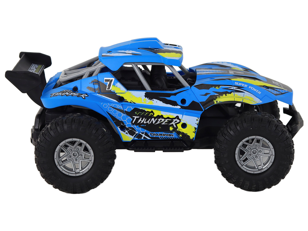 masina-off-road-telecomanda-1-16-albastra-roti-mari-3ani-Bebelul [5]