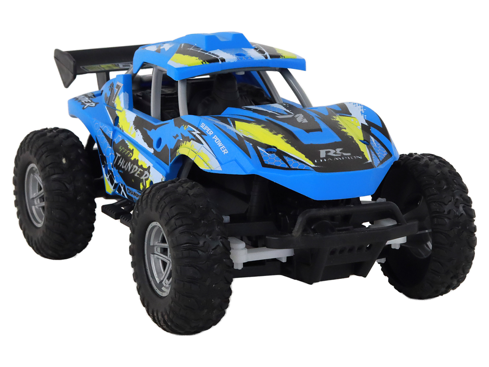 masina-off-road-telecomanda-1-16-albastra-roti-mari-3ani-Bebelul [6]