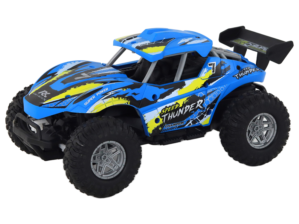 masina-off-road-telecomanda-1-16-albastra-roti-mari-3ani-Bebelul [2]