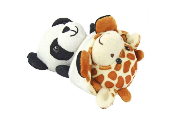Jucărie de Plus Reversibilă 2în1 – Panda & Girafă pentru Copii [5]