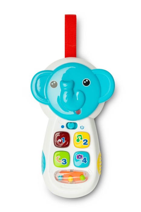 Jucarie educationala Telefon Elefant cu muzica [2]