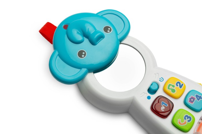 Jucarie educationala Telefon Elefant cu muzica [4]
