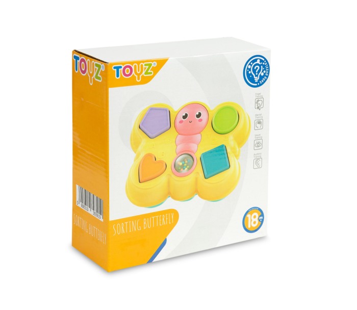 Jucarie Educativa - Fluture Multicolor [12]