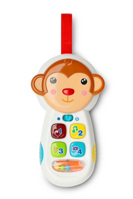 Jucarie educativa, telefon cu muzica, 18 LUNI + [8]