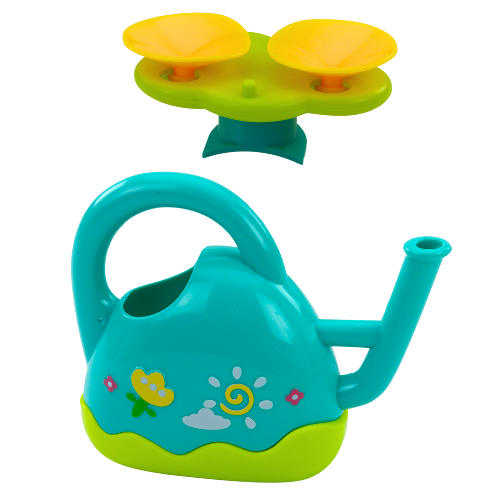 Jucarie interactiva de baie Floare cu stropitoare, petale care se deschid, 18 luni+ [4]