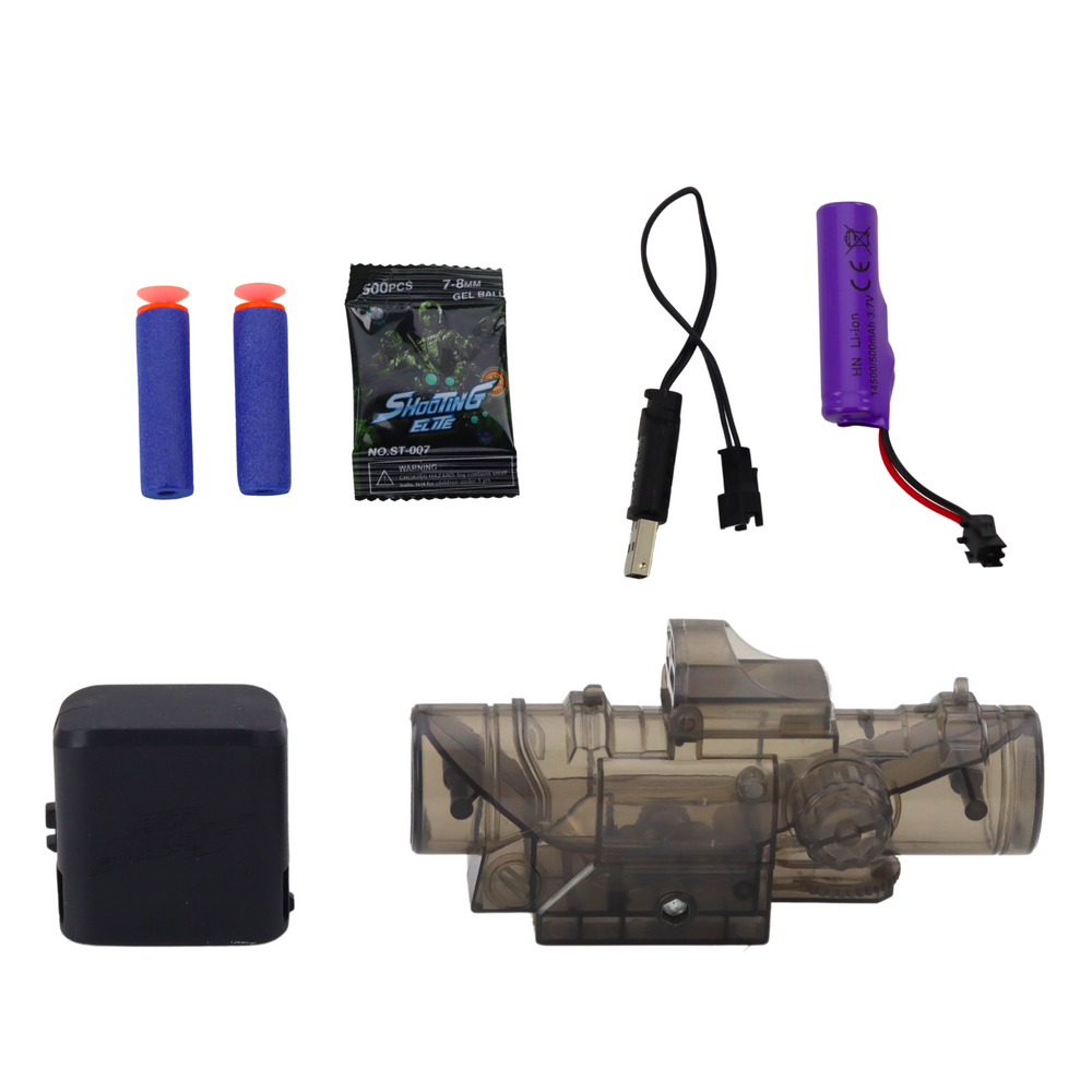 Jucarie - Pistol electric cu darturi aurii si bile din hidrogel [2]