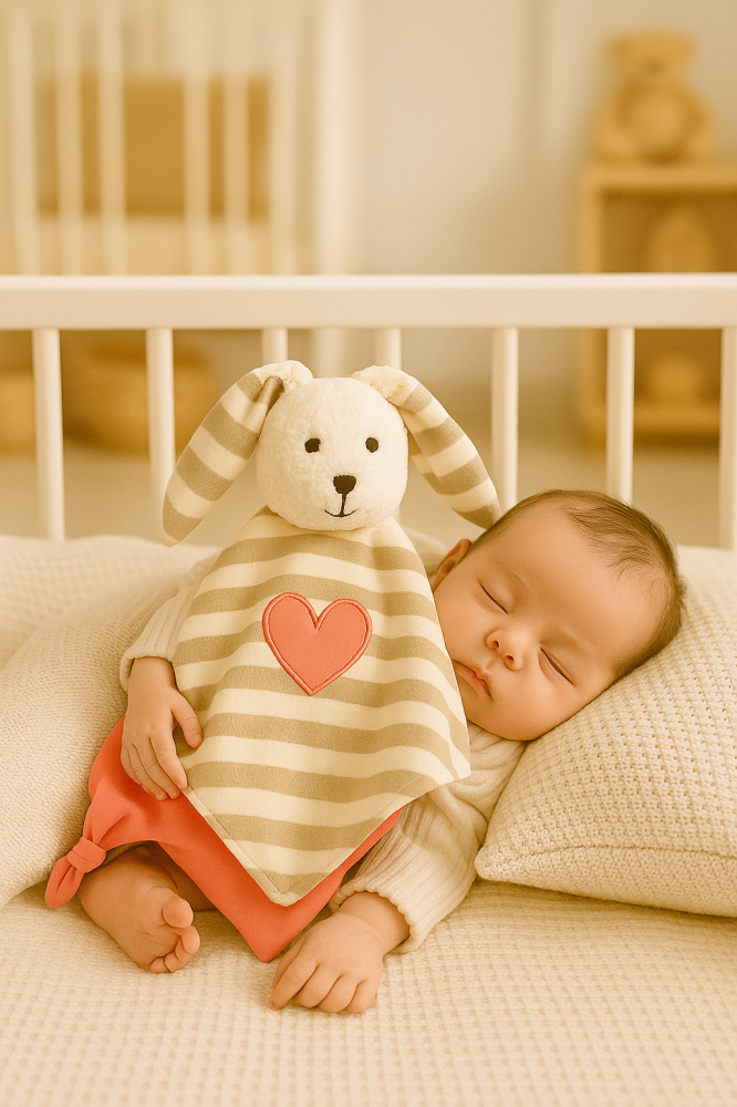 Jucarie si Paturica Iepurasul Henri Hape 0+ luni Unisex [2]