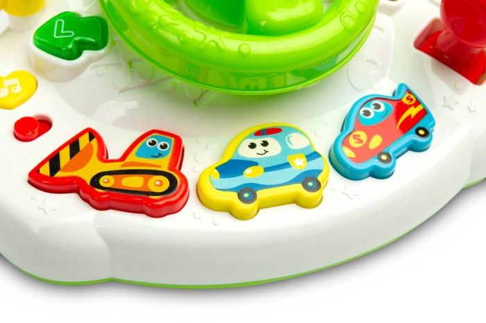 Jucarie volan educativ pentru copii - Steering Wheel, Multicolor, 18 luni + [3]